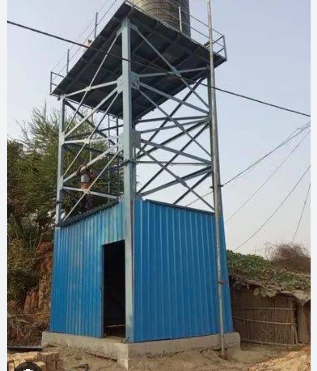 Water Tank Tower Structure